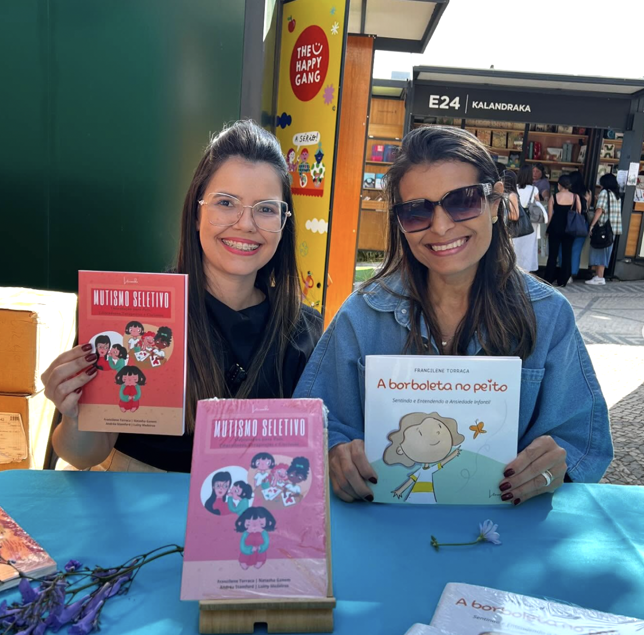 Autoras com livros infantis da Literando em Lisboa